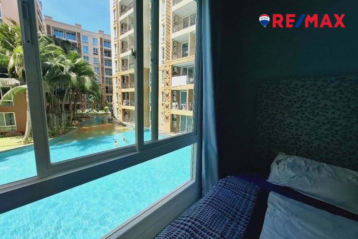 Eladó 1 hálószobás, medencére néző lakás az Atlantis Condo Resortban, Jomtien