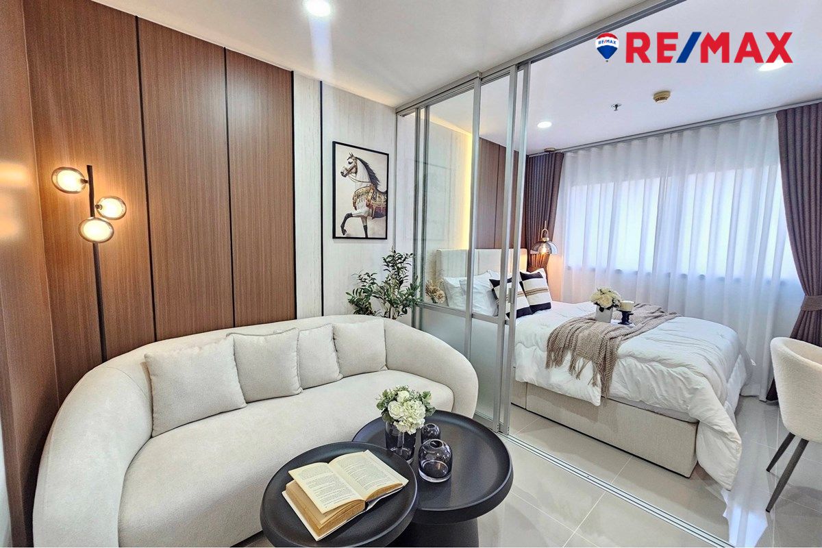 Eladó felújított 1 hálószobás lakás a Lumpini Condo Town North Pattayában